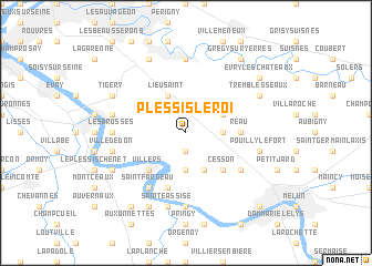 map of Plessis-le-Roi