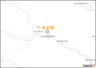 map of Pleta