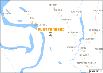 map of Plettenberg