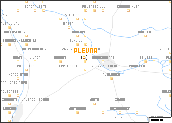 map of Plevna