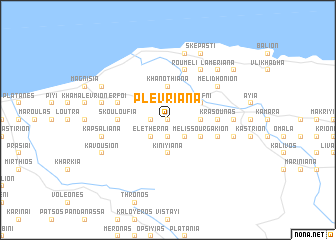 map of Plevrianá