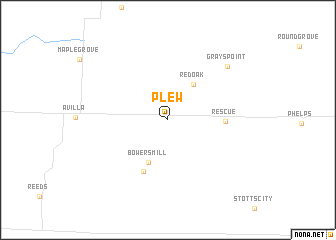 map of Plew