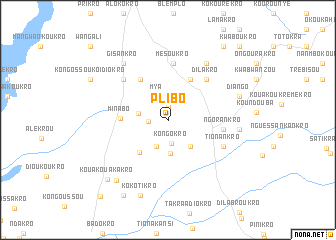 map of Plibo