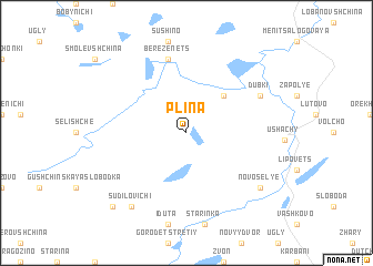 map of Plina