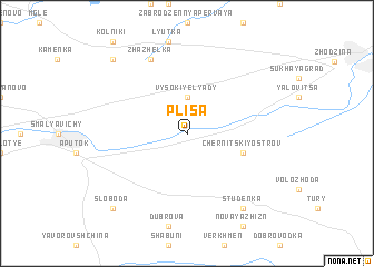 map of Plisa