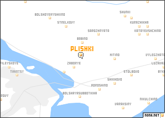 map of Plishki
