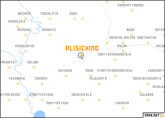 map of Plisichino