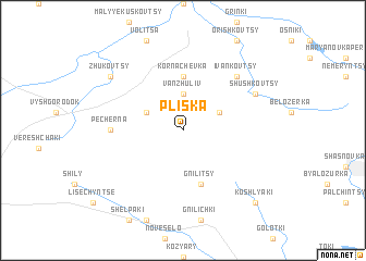 map of Pliska