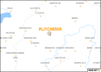 map of Plitchanka