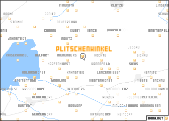 map of Plitschenwinkel