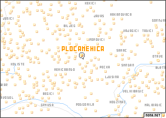 map of Ploča Mehica