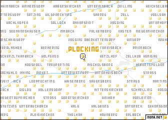 map of Plöcking