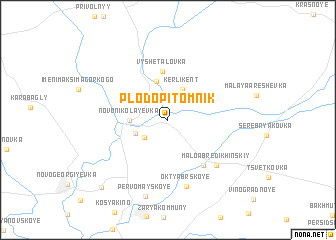 map of Plodopitomnik