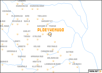 map of Ploeywemudö