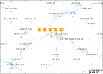 map of Plokhanovka