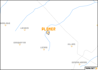 map of Plomer