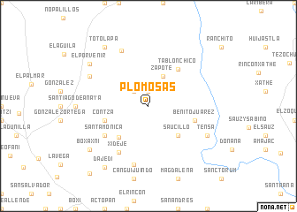 map of Plomosas