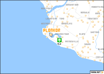 map of Plonkor