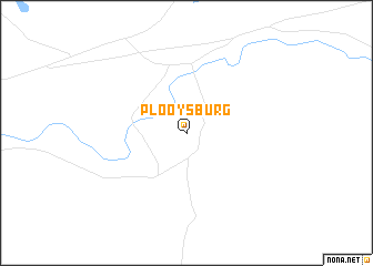 map of Plooysburg