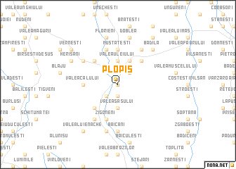 map of Plopiş