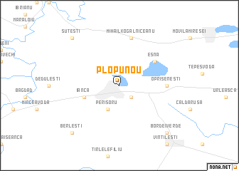 map of Plopu Nou