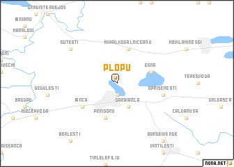 map of Plopu