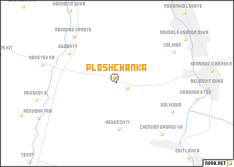 map of Ploshchanka