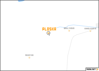 map of Ploska