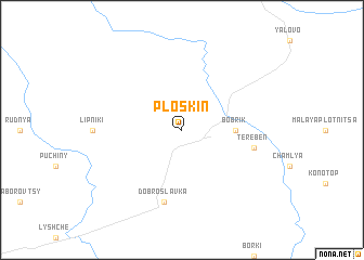 map of Ploskinʼ