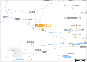 map of Ploskovo