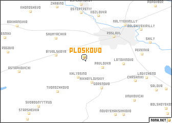 map of Ploskovo