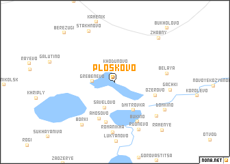 map of Ploskovo