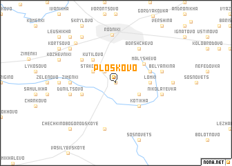 map of Ploskovo