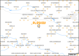 map of Ploskov