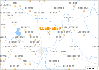 map of Plosokerep