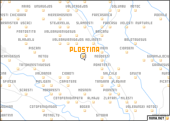 map of Ploştina