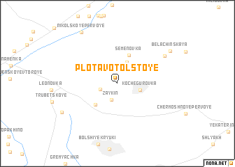 map of Plotavo-Tolstoye