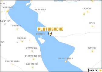 map of Plotbishche