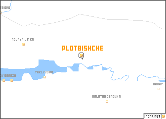 map of Plotbishche