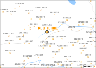 map of Plotichno