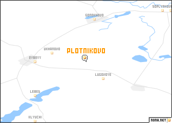 map of Plotnikovo