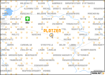 map of Plotzen