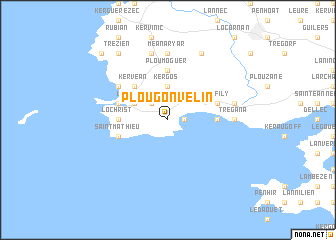 map of Plougonvelin