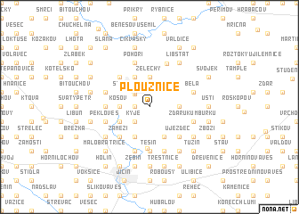 map of Ploužnice