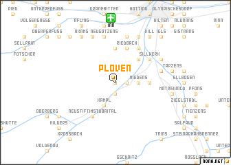 map of Plöven