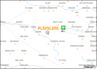 map of Plovslund