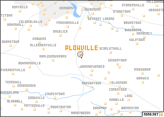 map of Plowville