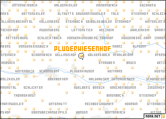 map of Plüderwiesenhof