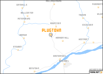 map of Plugtown