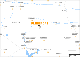 map of Plumergat
